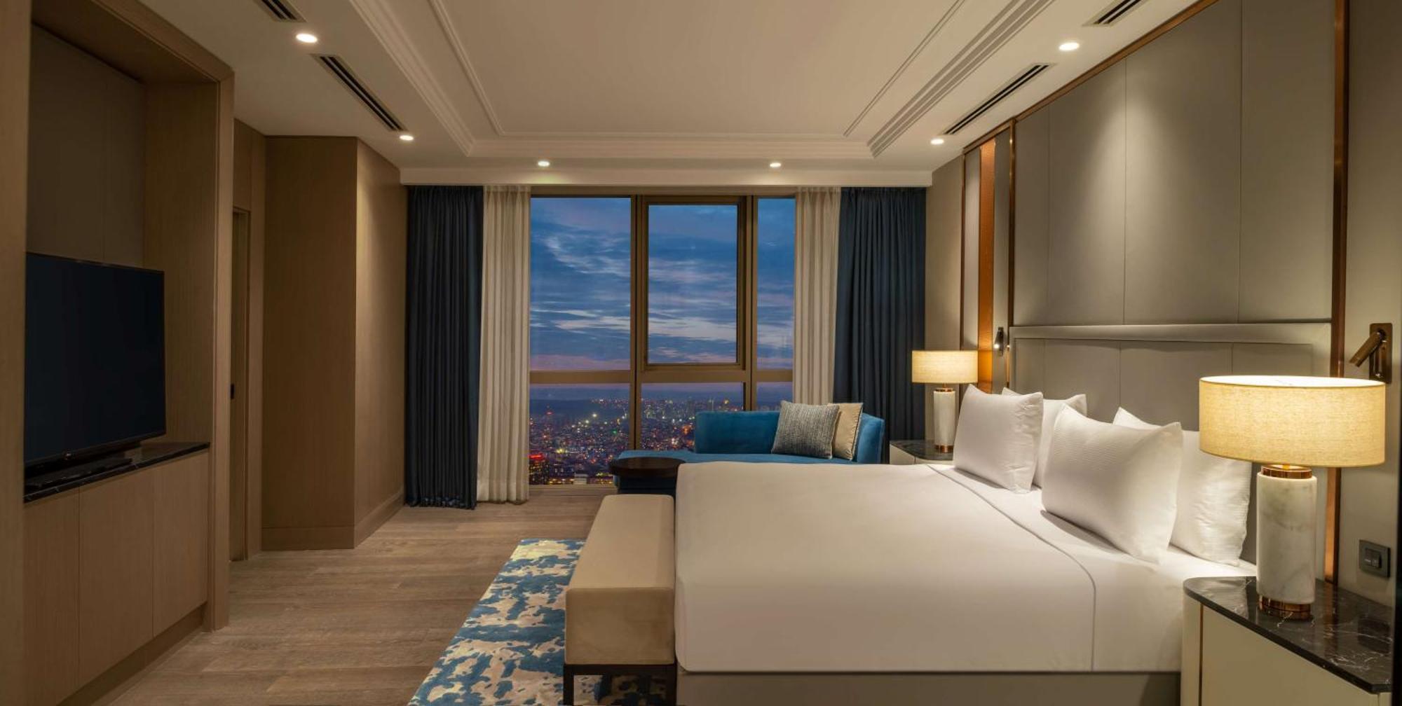 Hilton Mall Of Istanbul Luaran gambar A bedroom at the hotel