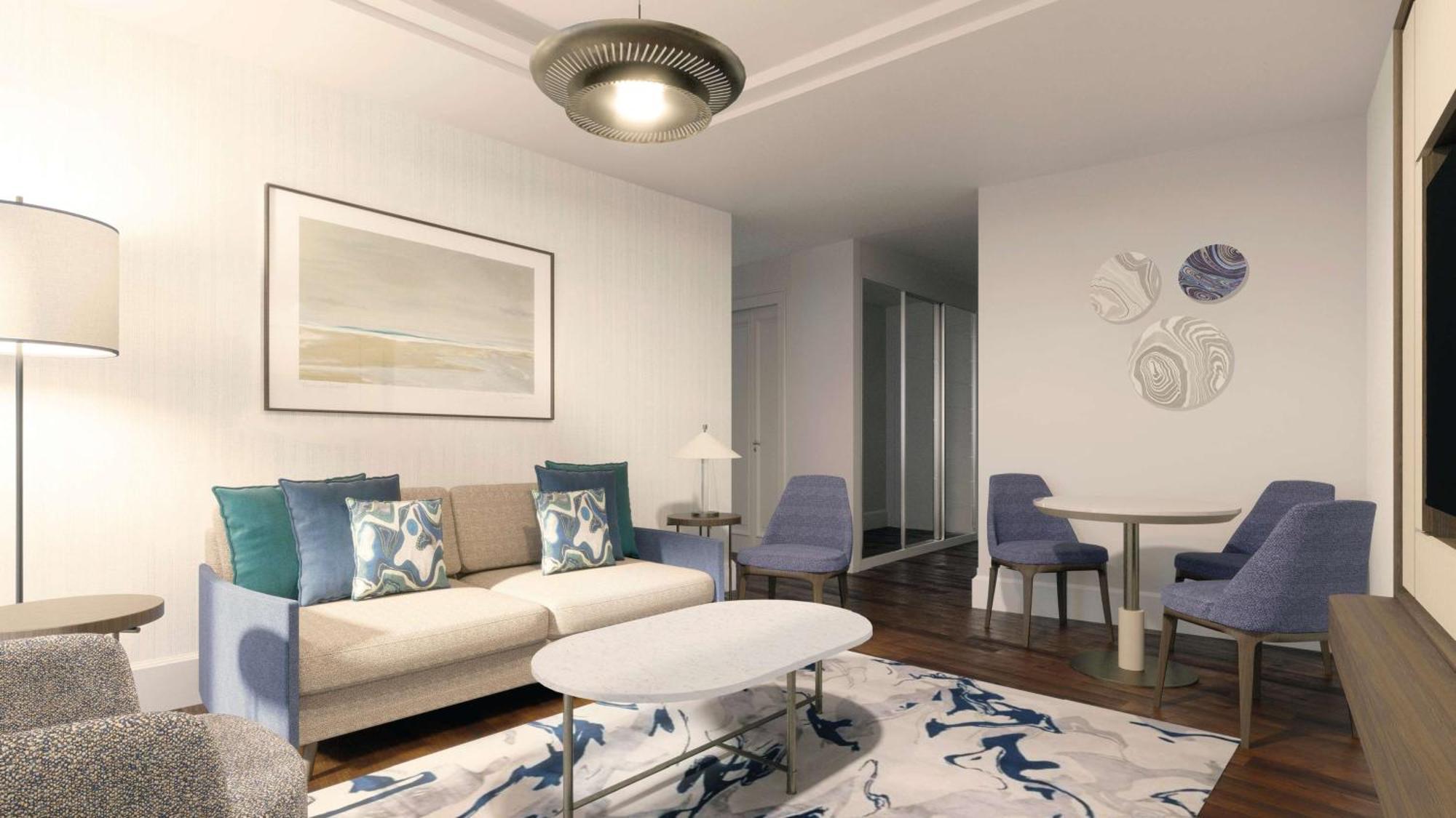 Hilton Mall Of Istanbul Luaran gambar A staged living room