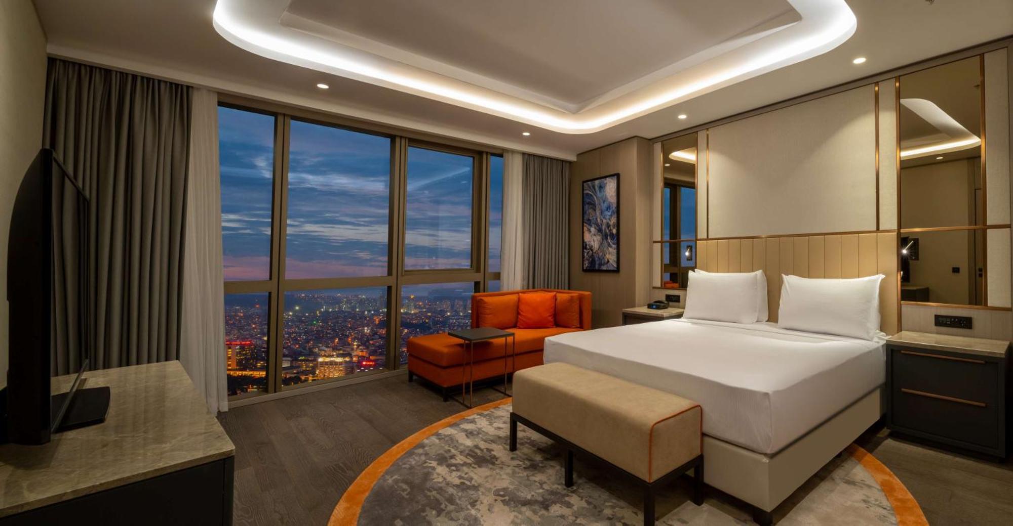 Hilton Mall Of Istanbul Luaran gambar A bedroom at the hotel