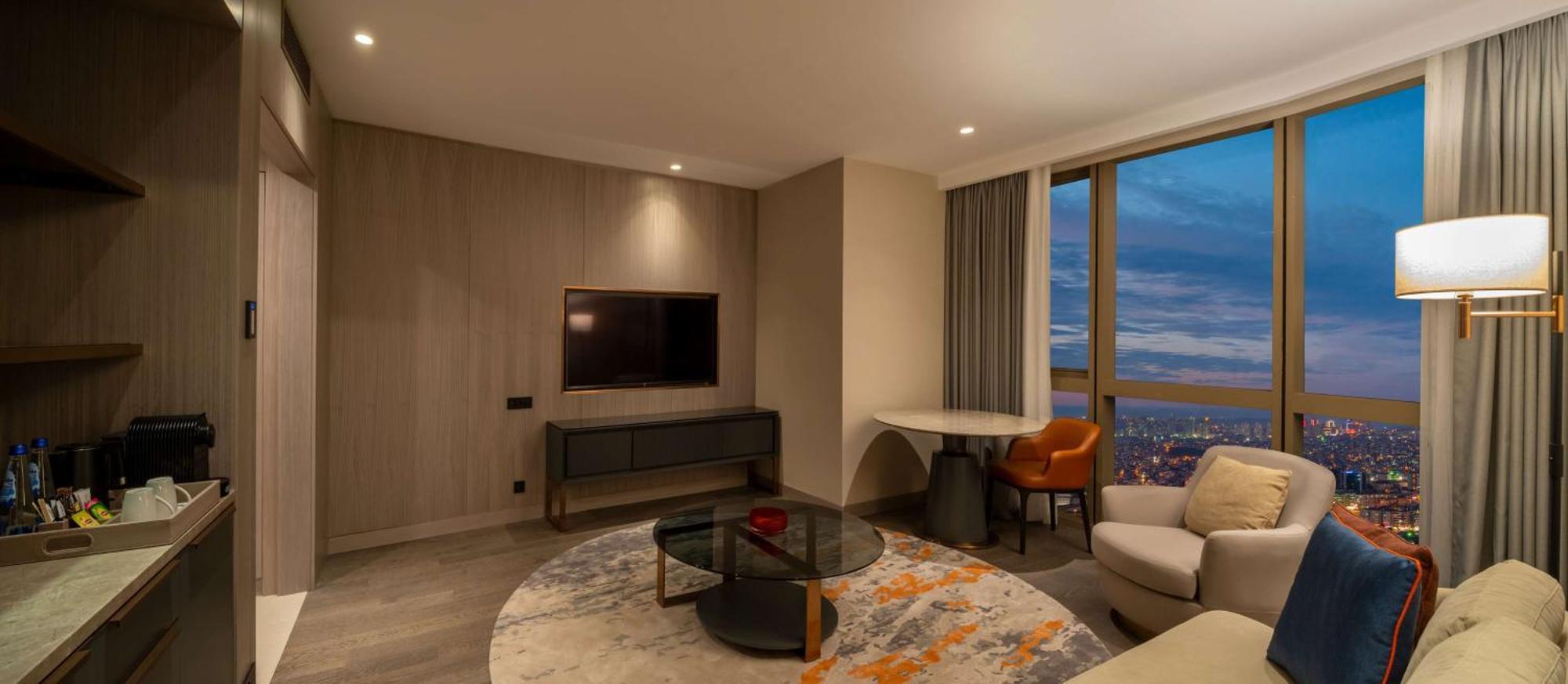 Hilton Mall Of Istanbul Luaran gambar A suite at the hotel