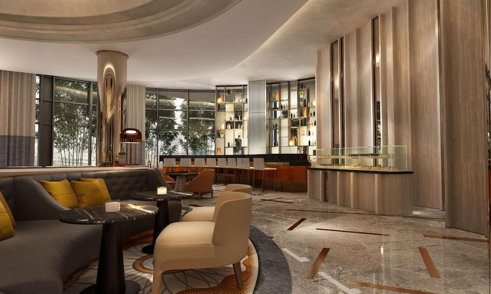 Hilton Mall Of Istanbul Luaran gambar The lobby of the hotel